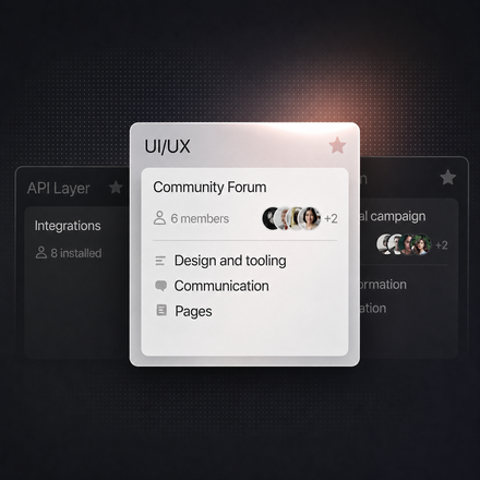 PHPFusion community and API layer interface card